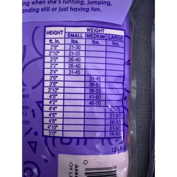 Vintage Little L'eggs Leggs Activity Footless Tights Girls Large Black Pink Lot - Picture 7 of 7